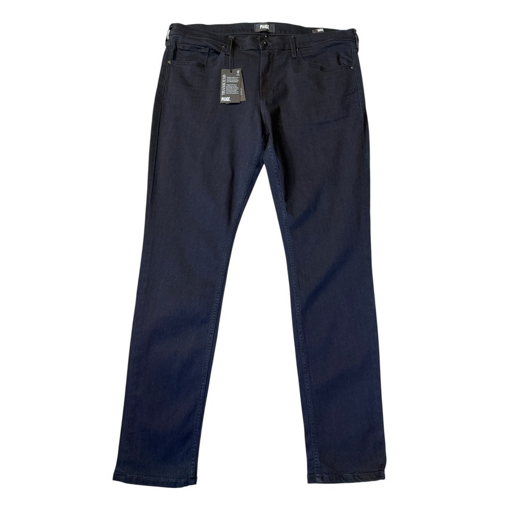 Paige Croft Skinny Jeans Mens 38 Inkwell Dark Indigo Transcend‎ M725521-4010 NWT